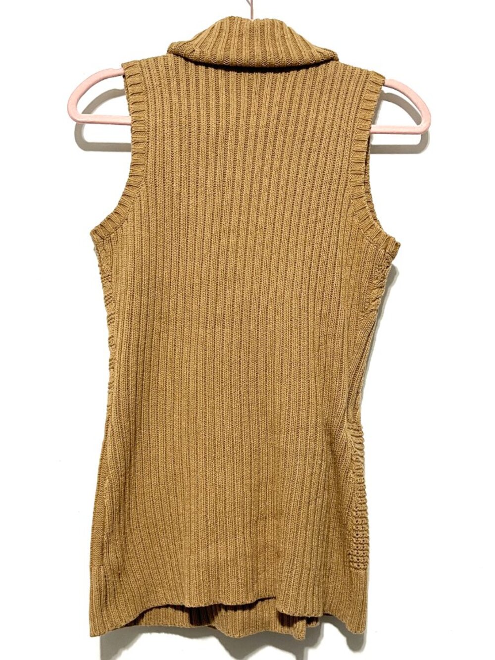 LRL Ralph Lauren Cable Knit Sleeveless Sweater M Equestrian Preppy Old Money - Picture 2 of 7